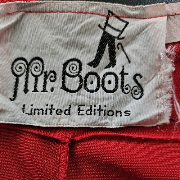 Vintage - Rare 70's - Collectors - Mr. Boots Red Evening Gown - Size 7? - Picture 7 of 9